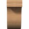 Ekena Millwork Del Monte Rough Sawn Rafter Tail, Western Red Cedar, 4"W x 8"H x 12"L RFT04X08X12DEL00RWR - alternate 2